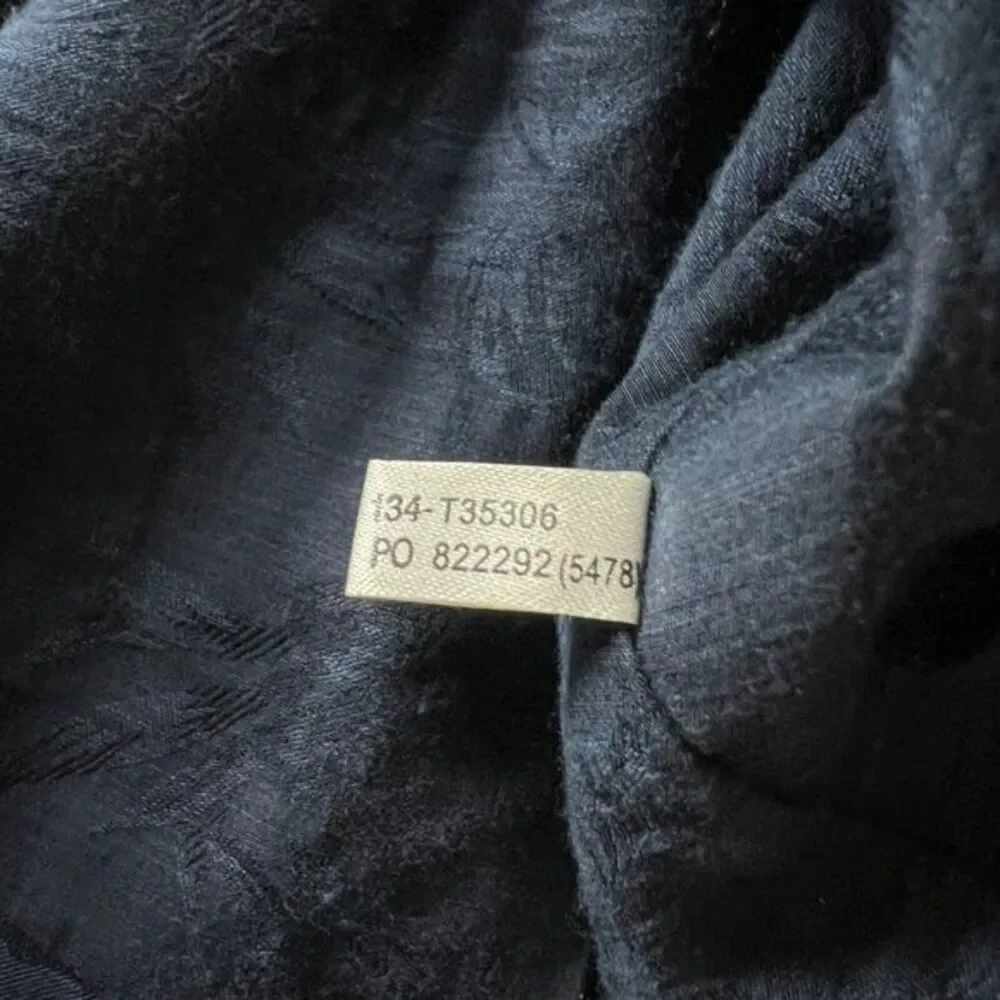 Tommy Bahama Shirt Mens Size XL Island‎ Modern Fit Jacquard Flip Cuff Textured